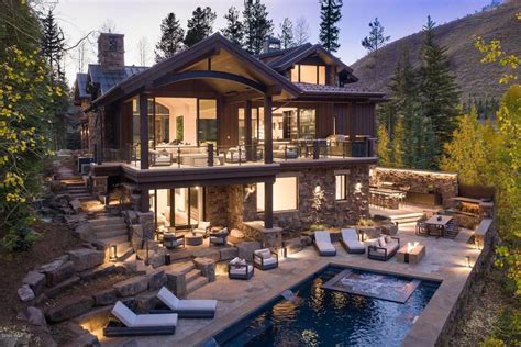 This 32000000 Home In Colorado Is The Legendary Living Of Vail Town