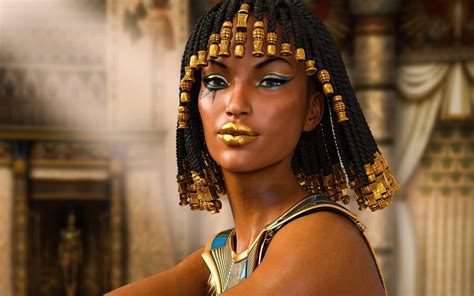 Close Up Portrait Of Egyptian Pharaoh Queen Cleopatra A Green Beauty Blog
