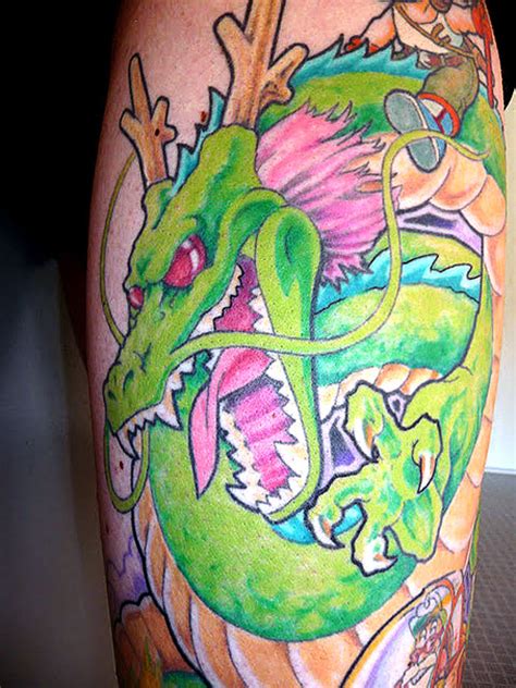 Tattoo tagged with dragon ball z dragon ball characters. Dragon Ball Tattoos - Shenron | The Dao of Dragon Ball