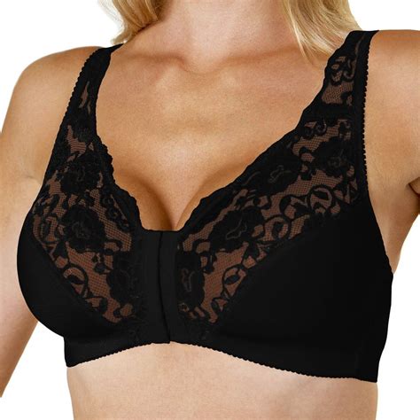 Easy Front Hook Closure Gorgeous Lace And Posture Support All In One Bra Easy Closure In