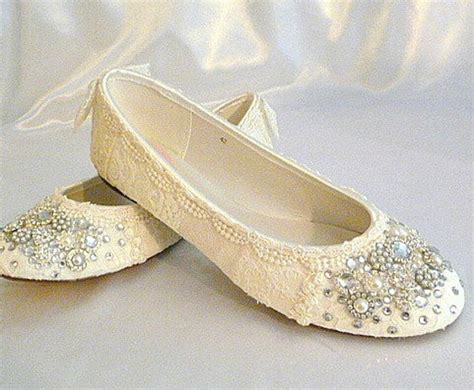 Wedding Ballet Flats Vintage Lace Bridal Shoes Twinkle Etsy