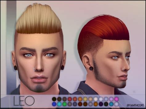 Leo Hair By Mathcope At Sims 4 Studio Sims 4 Updates