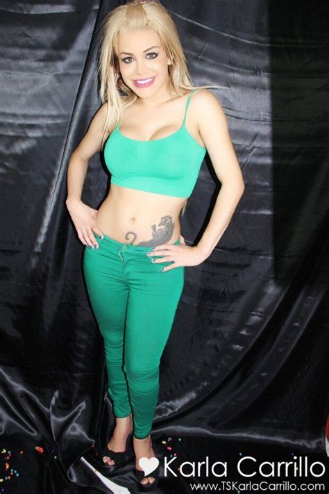 Hot Blonde Tgirl Karla Carrillo Has A Massive Mytgirls