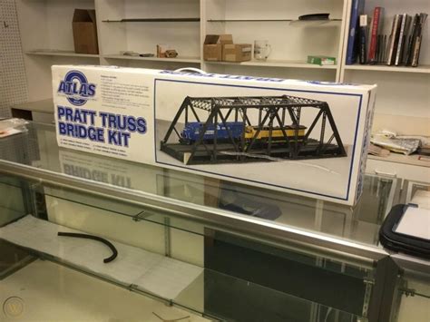 Atlas O 2 Rail Pratt Truss Bridge Kit 2 Rail 7920 Single Track