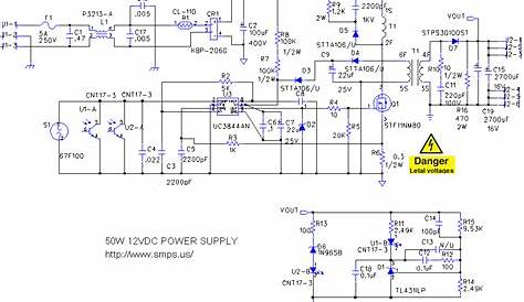 12v 30a Smps Circuit Diagram