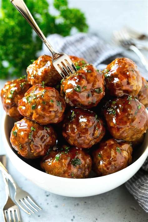· then, use a large wooden spoon or your . Italian Meatballs Recipe | Sweet and sour meatballs ...