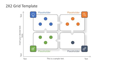 Free Simple 2x2 Matrix Powerpoint Template Slidemodel