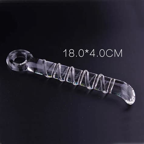 Glass Sex Toys G Spot Stimulator Crystal Penis Glass Dildos Sex Toys Massager Stimulation