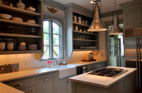 There are some interesting options on this list: How To Decorate Kitchen Cabinets Without Doors: 5 Tips For Covering A Naked Cabinet | Home ...