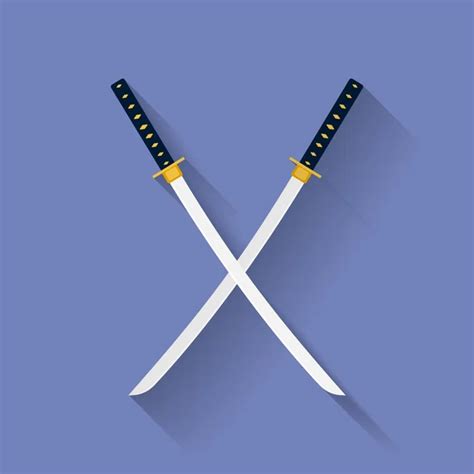 Katana Swords Icon Stock Vector Image By ©realvector 69206871