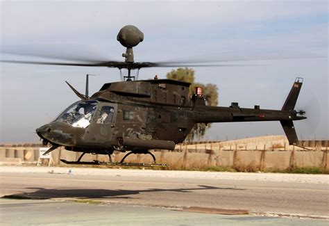 Bell Oh 58 Kiowa Light Observation Military Helicopter