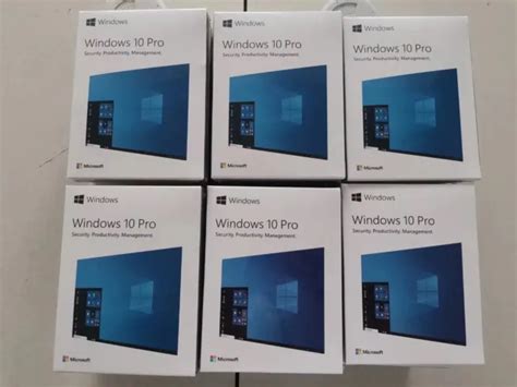 Microsoft Windows 10 Pro Professional 3264 Bit Retail Box Usb Drive
