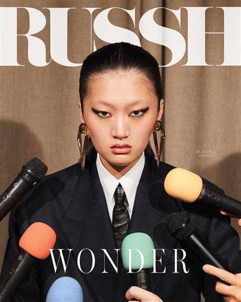 Yilan Hua On The Cover Of Russh Magazine September 2022 Whynot Blog