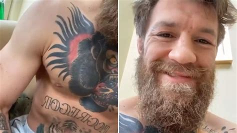 conor mcgregor shows off his incredible physique after claims he s fit to fight at ufc 249