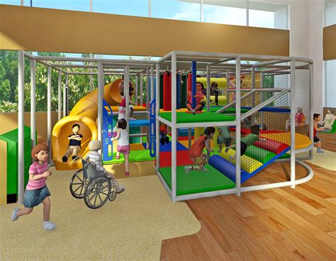 Classic Indoor Playground Structures Soft Play