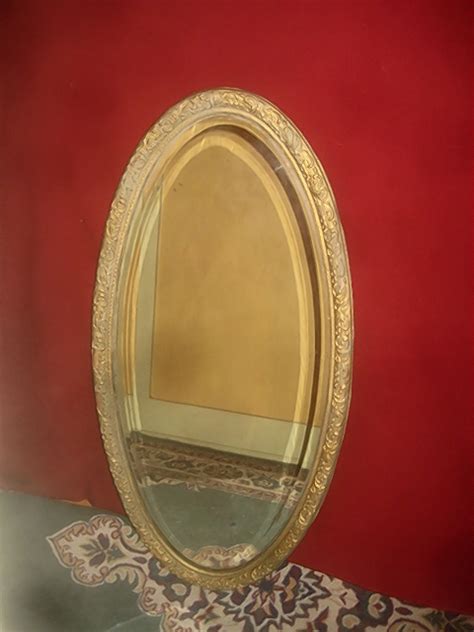 Large Oval Antique Bevel Mirror For Sale Classifieds