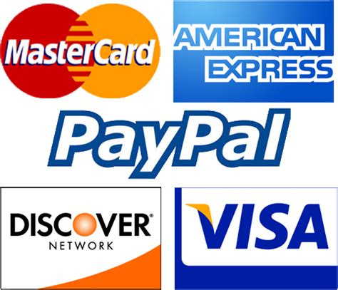 Visa Mastercard American Express Discover Logo Png Transparent Png