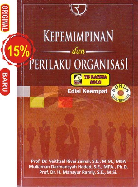 Jual Kepemimpinan Dan Perilaku Organisasi Edisi Keempat Disertai Bonus