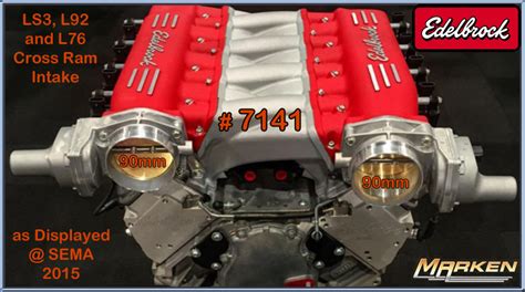 Edelbrock Ls Cross Ram Intake Manifold 7141 Is Perfect For Chevy Twin