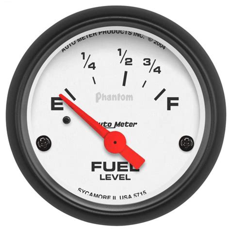 Autometer 4314 Ultra Lite Electric Fuel Level Gauge