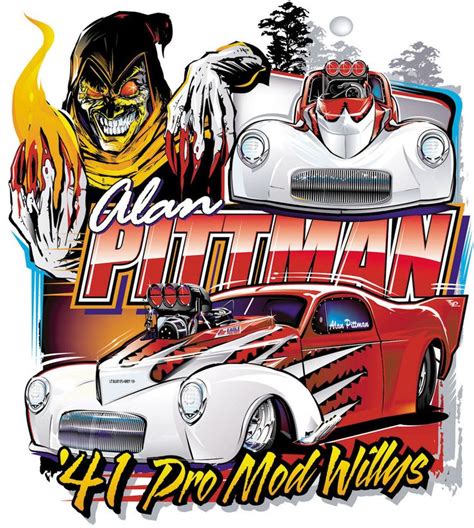 Pittmans Ride By Darquem Logo Design Art Men Design Car Drawings