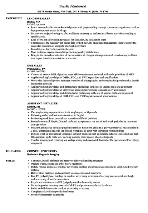 Professionally written and designed resume samples and resume examples. Carpet Installer Job Description For Resume | | Mt Home Arts