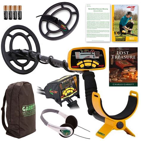 Garrett Ace 250 Metal Detector With Submersible Search Coil Plus