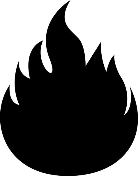 Fire Flame Svg Png Icon Free Download (#33787) - OnlineWebFonts.COM