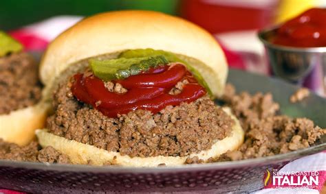 Barbecue ground beef loose sandwiches : Maid-Rite Copycat (Loose Meat Sandwiches) NEW VIDEO
