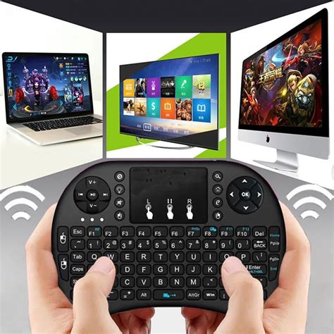 Jual Mini Keyboard Wireless I8 24g Handheld Keyboard For Pc Android Tv Box Shopee Indonesia