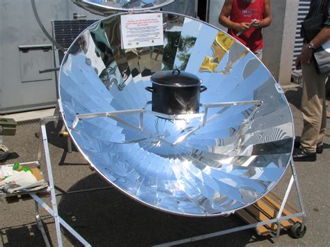 Solar Cooker Cooking With The Sun