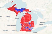 Representative District Michigan House District Map