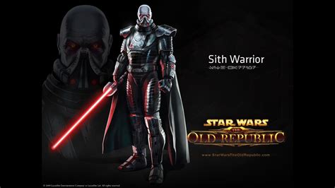 Star Wars The Old Republic Sith Warrior Character Creation 2013