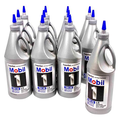 Mobil 1 Sae 75w 140 Api Gl 5 Limited Slip Differential Fluid