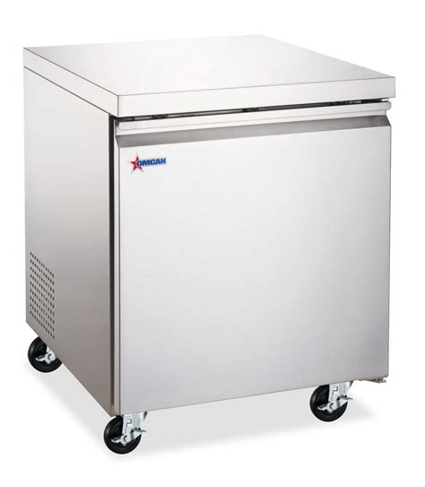 27 Inch Under Counter Refrigerator With 63 Cuft 117l Capacity Omcan