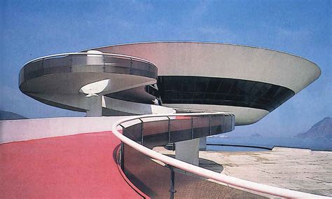 Museum Of Contemporary Art In Niterói Rio De Janeiro By Oscar Niemeyer