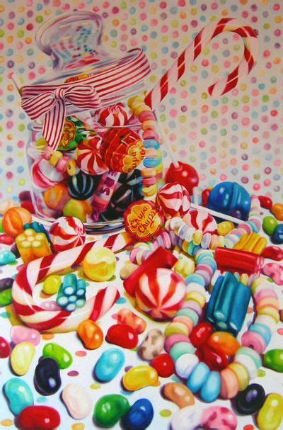 Kate Brinkworth Candy Sweets Art Candy Art Candy Drawing