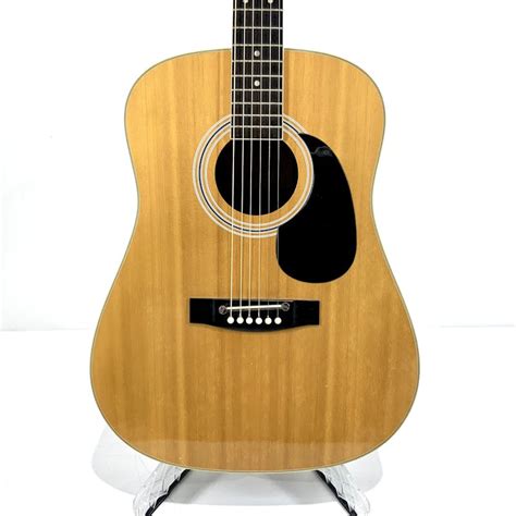 Used Harmony H166 Acoustic Guitars Natural Acoustic Guitars