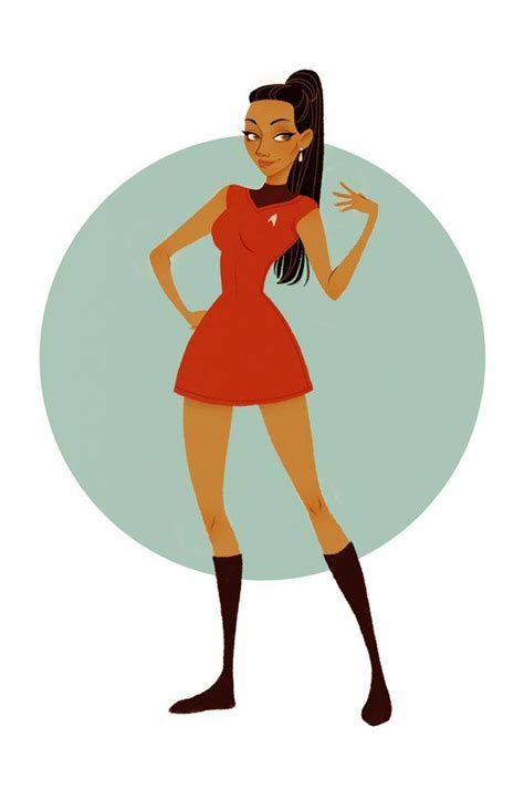 Lt Uhura By Joceydraws On Deviantart Star Trek Characters Character