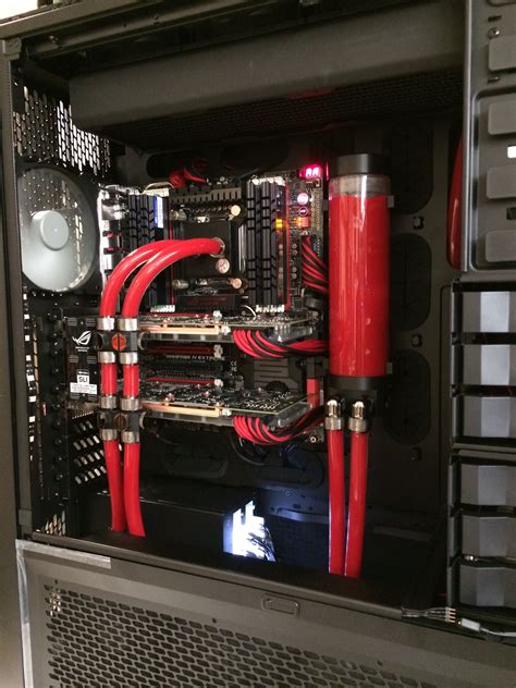 Project 9ine04 Fully Watercooled With A Parallel Loop And Stacked Radiators R Gamingpc