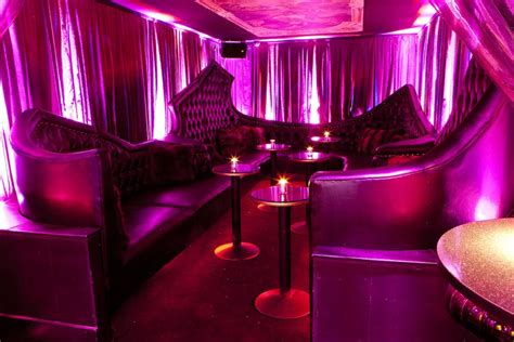 Private Club Private Room Lounge Aesthetic Pink Club Pink Bar