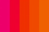 nice pink to orange mix Color Palette