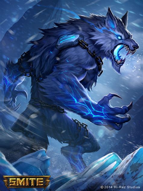 Fenrir Smite Skins Fenrir Is The The Unbound In The Game Smite