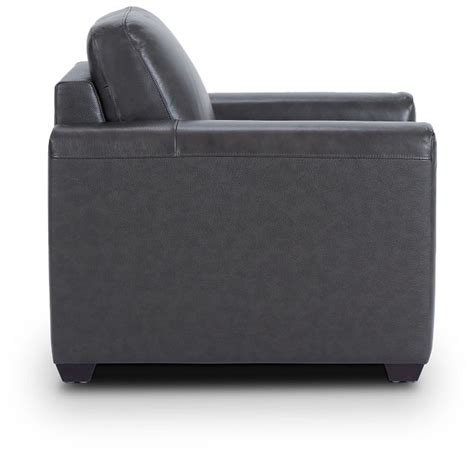 Lane Dark Gray Lthrvinyl Chair 3