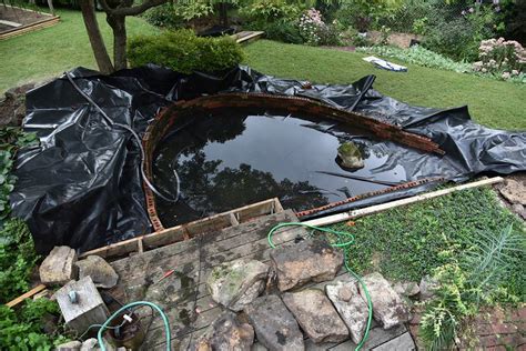 Part 2 of 4 | installing the underlayment & pond liner. DIY Pond Liner Installation with RPE