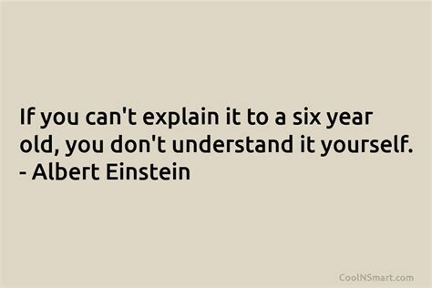 Albert Einstein Quote If You Cant Explain It To A Coolnsmart