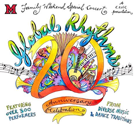 Global Rhythms 20th Anniversary Celebration Concert Oct 17 Miami