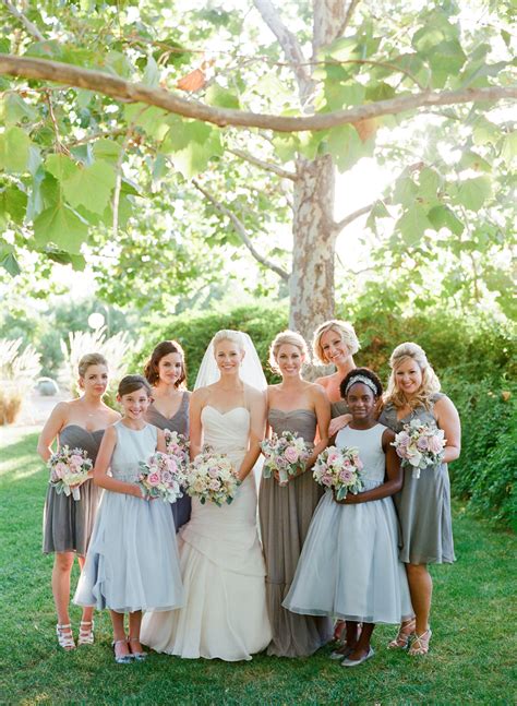 Bridesmaids In Lavender Dresses Elizabeth Anne Designs The Wedding Blog