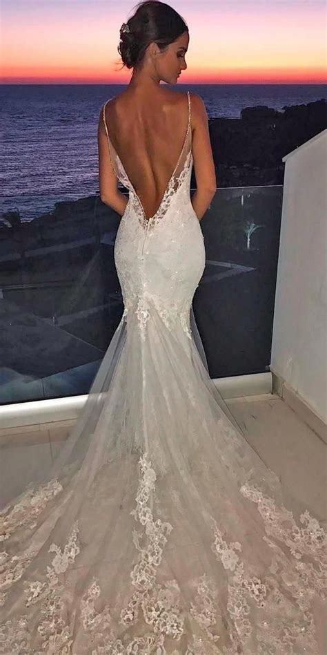 30 Mermaid Wedding Dresses You Admire Wedding Forward Lace Mermaid