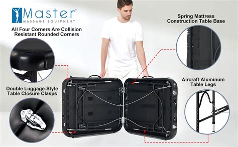 Master Massage 30 Stratomaster™ Portable Massage Table Package With N Master Massage Equipments